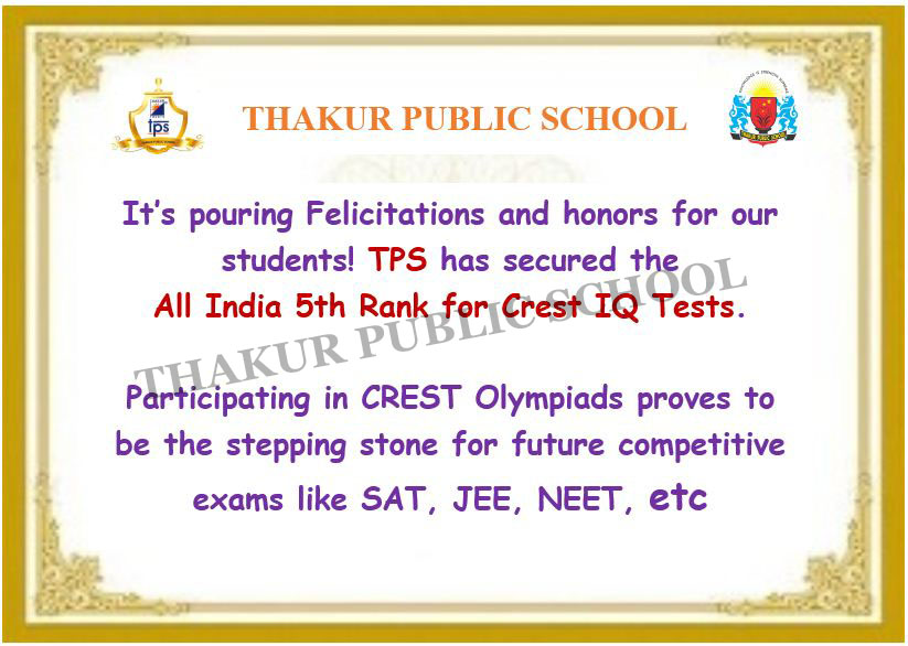 CREST International IQ Challenge