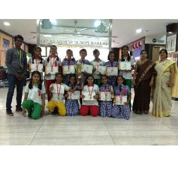 U/12 Girls team secured 1st place in ISPL Football Tournament