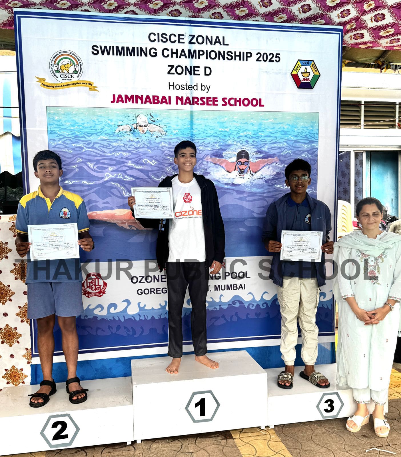 CISCE ZONAL SWIMMING CHAMPIONSHIP 2025 - ZONE D