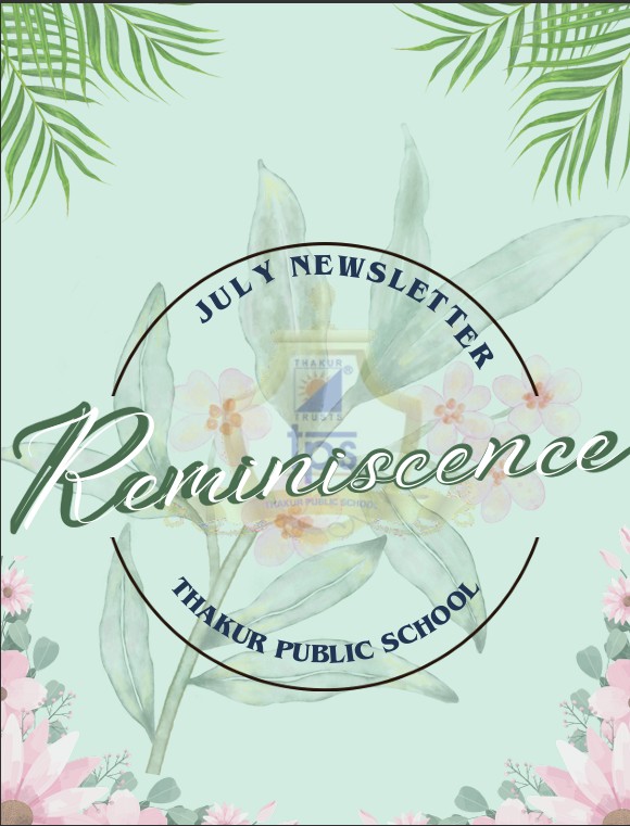 REMINISCENCE JULY 2025-2026 PRIMARY AND SECONDARY cover